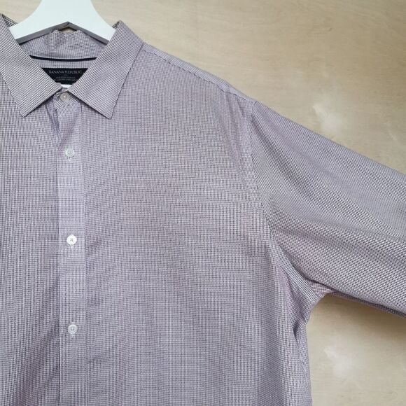 Banana Republic XXL men's checkered dress shirt - Picture 2 of 6